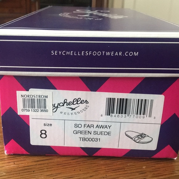 Seychelles “So Far Away Green Suede” sandals. - Picture 4 of 4